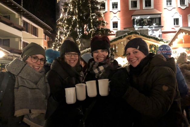 am Christkindlmarkt